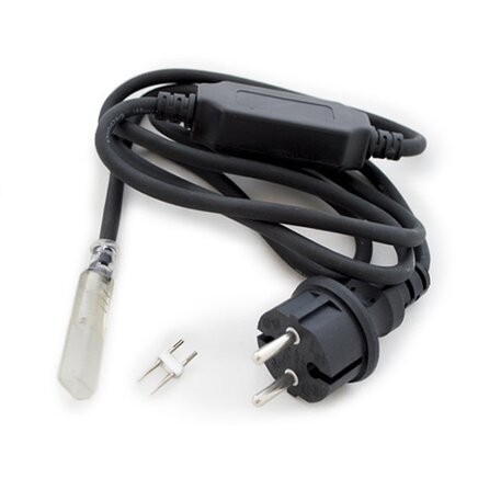 Diverse tilbehør til lysslanger med LED-strips