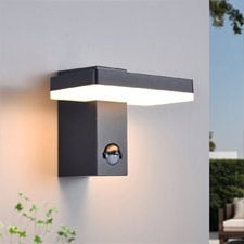 Udendørs væglamper med sensor