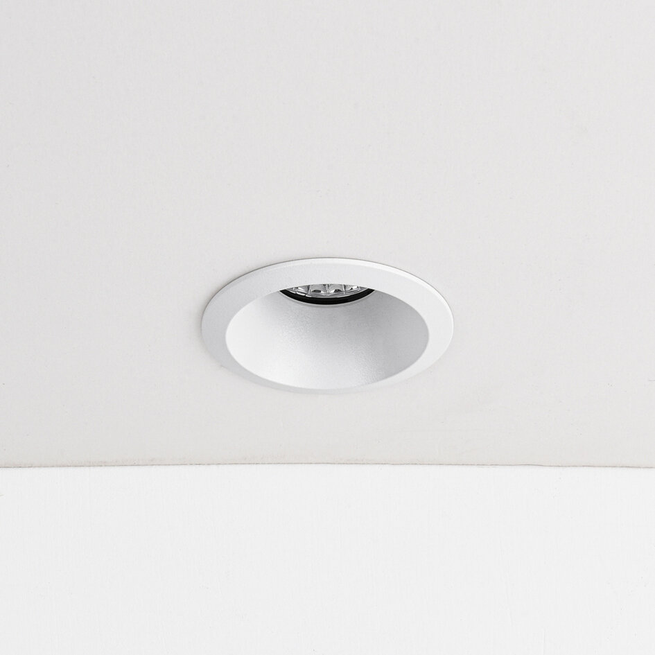 9W indbygget spot Meya med ring 3 - Hvid