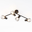 Loftlampe Faith med 4 lyskilder i sort
