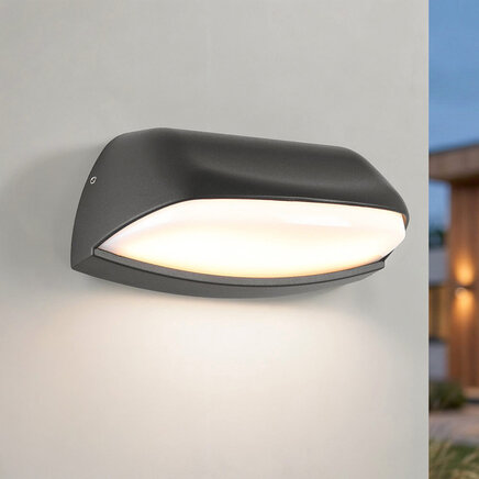 Udendørs LED-væglampe - Jessy - antracit