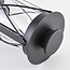 Bedlampe med klassisk lanterne, 40 cm - Lucia - sort
