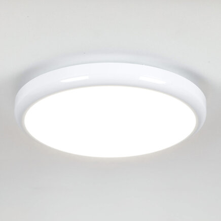 Plafond inkl. nødbelysning og sensor - 15 watt + CCT switch (3000K - 6000K)