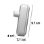 LED-ledningsdæmper 5-50 watt - hvid