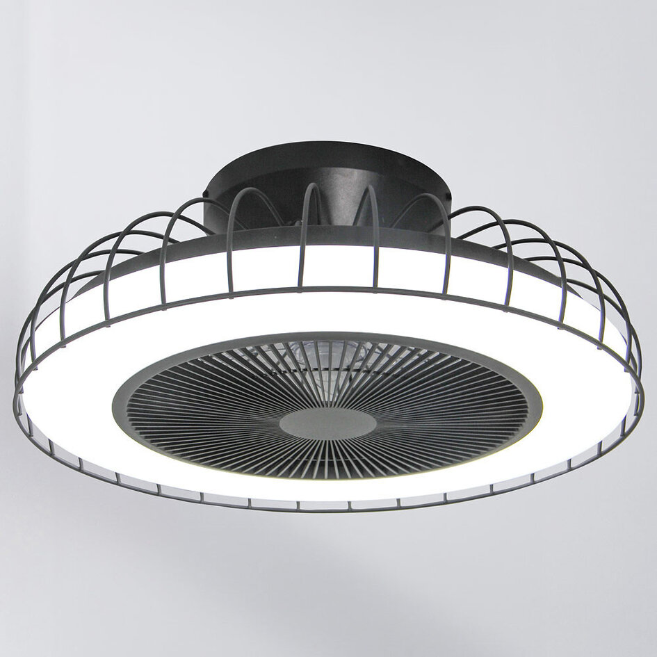 Loftventilator Rotar med integrerede dæmpbare LED'er