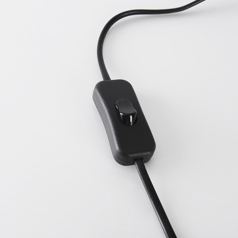 Dekorativ bordlampe - Piazza - sort