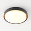Udendørs loftlampe / LED-plafond - Landon - sort