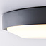 Udendørs loftlampe / LED-plafond - Landon - sort