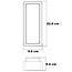 Væglampe Owen - antracitgrå og integreret LED