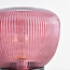 Bordlampe med lilla glas - Inez