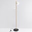 Standerlampe med 2 glaskugler - Phae
