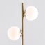 Standerlampe med 2 glaskugler - Phae