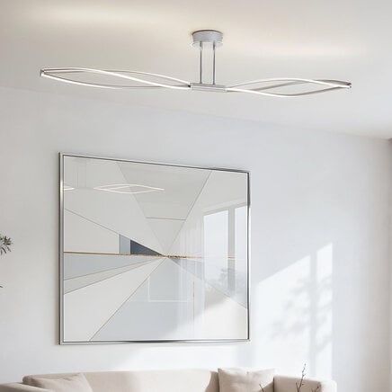 Design loftlampe Doris med integrerede LED’er, 3-trins dæmpbar