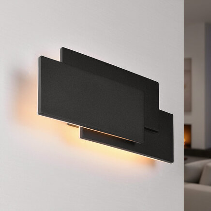 Indendørs LED-lampe til væg - Utrecht - sort