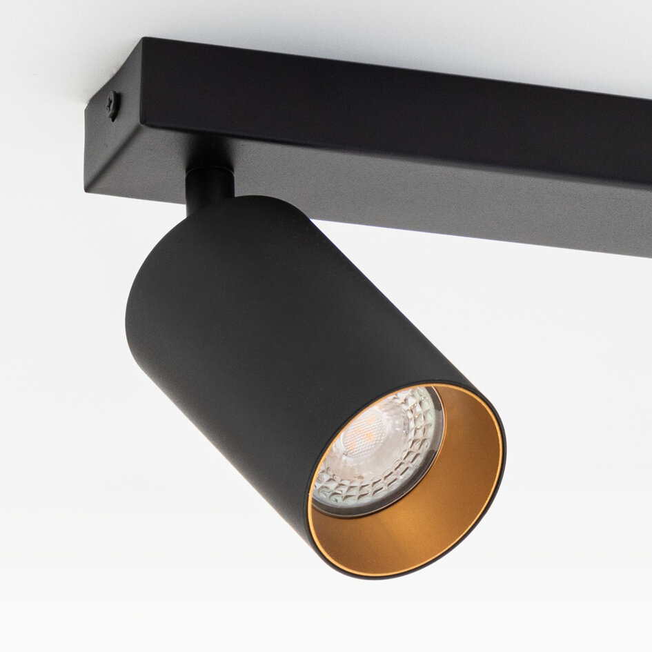 Industriel loftlampe Sol med 2 lyskilder - justerbar