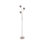 Moderne gulvlampe med tre lampearme - Campbell - stål/smoke