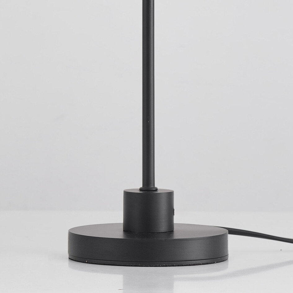 Bordlampe Kingston, mat sort