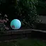 Udendørs solcellelampe med LED, Denver - hvid