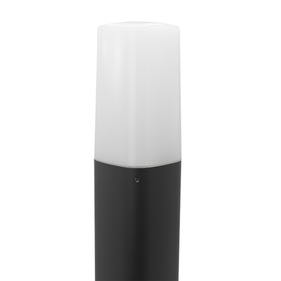 Moderne antracitgråstående udendørslampe Izo, 50 cm