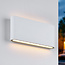 Minimalistisk LED-væglampe, udendørs - Tommy - hvid