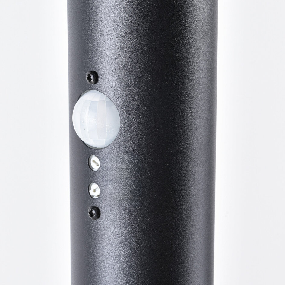 Moderne bedlampe med sensor, 80 cm - Bruno - sort