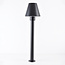 Moderne bedlampe, 80 cm - Bruno - sort