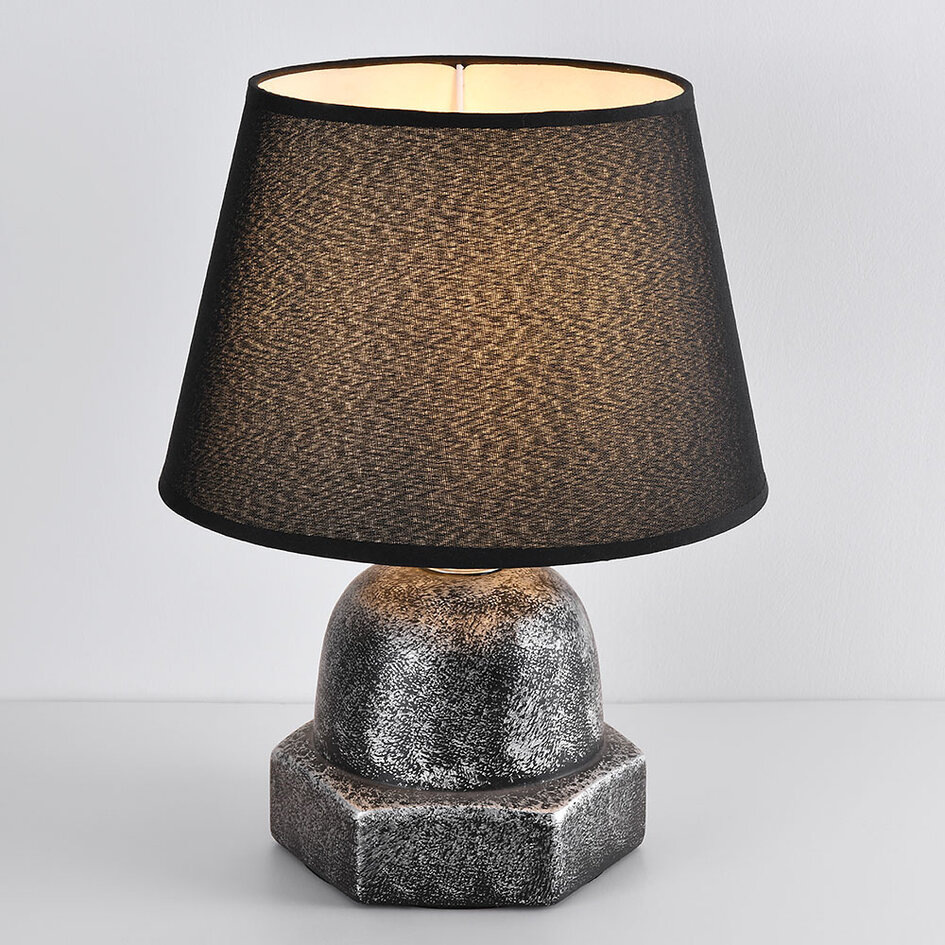 Bordlampe med robust keramikfod - Bolt