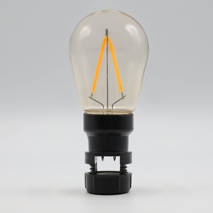 Stiftpære - 2W filament, dæmpbar (uden E27-fatning)