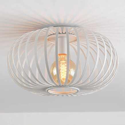 Loftlampe Fiore med 1 lyskilde i hvid