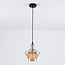 Loftpendel med ravfarvet glas, 1 x E27 - Trinidad - Variant 3