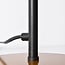 Bordlampe Chase, 2 lyskilder - røgfarvet glas med spejleffekt