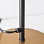 Bordlampe Glenn - røgfarvet glas med spejleffekt