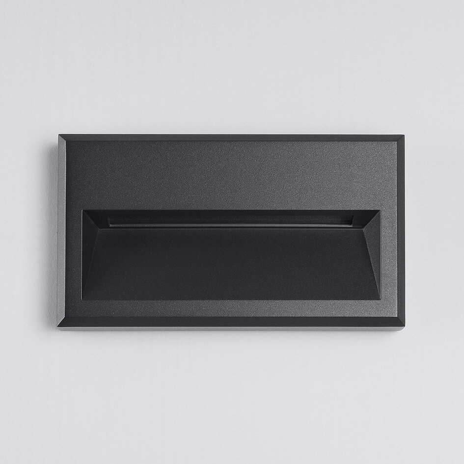 Minimalistisk LED-væglampe, udendørs - Fernando - antracit