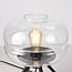 Bordlampe Joah med håndblæst transparent glas