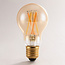A60 E27 Smart dim-to-warm LED-pære i amber, 7W (Tuya)