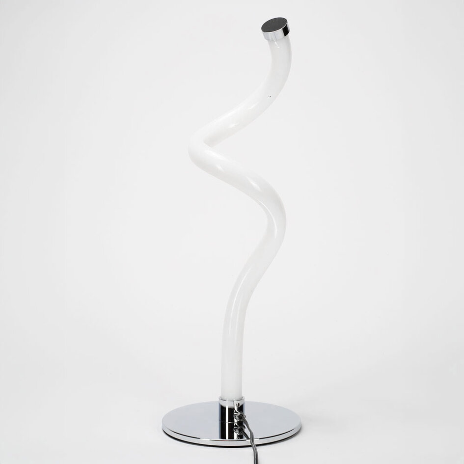Spiralformet bordlampe - LED-rørlampe - Akrila