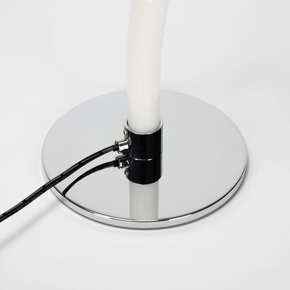 Spiralformet bordlampe - LED-rørlampe - Akrila