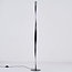 Moderne gulvlampe med snoet form - Locke - sort