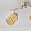 Spotlight i rattan, 2 spotlamper - Ferro
