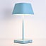 Genopladelig bordlampe Mike - blå, dæmpbar