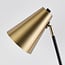 Bordlampe Watson - sort med guld