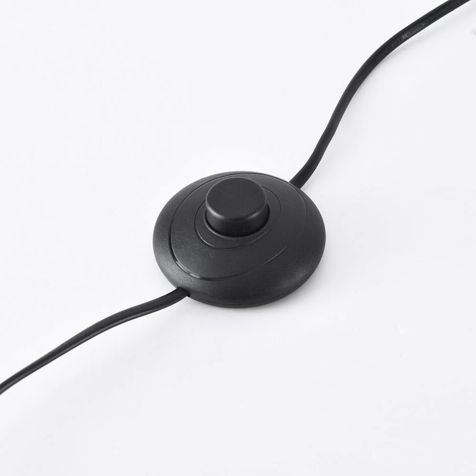 Standerlampe med glasskærm - Diede