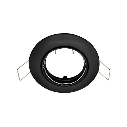 Moderne vippbar indbygget spotlampe, sort - Ash