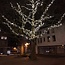 Julelyskæde med sammenkobling | kold hvid | fra 10 meter med 100 LED'er | gummi