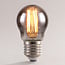 A45 3-trins dæmpbar E27 LED-filamentpære, røgfarvet 4,5W