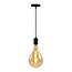 E27 LED-globepære XXL, dobbeltfilament med ravfarvet glas - 10 watt / 2000K / Ø160 / dæmpbar
