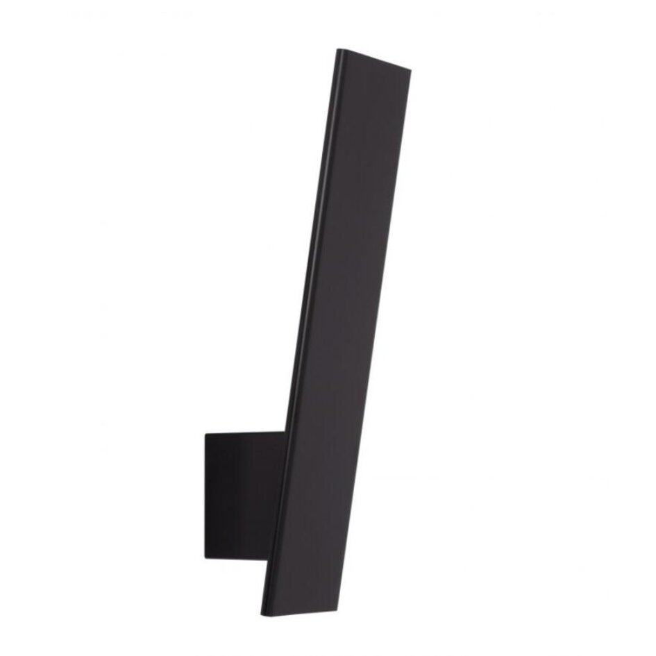 Minimalistisk LED-væglampe, indendørs - Leila - sort