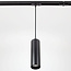 1-faset tube skinnependel Simon, sort
