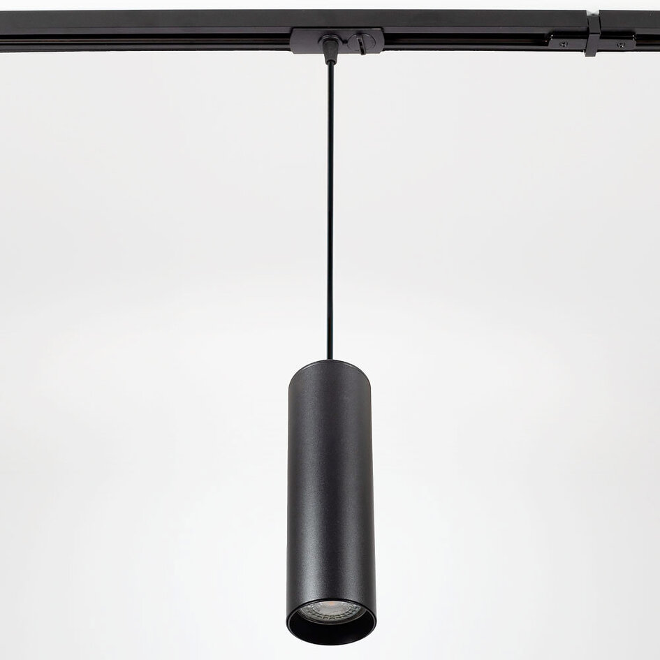 1-faset tube skinnependel Simon, sort