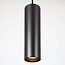 1-faset tube skinnependel Simon, sort